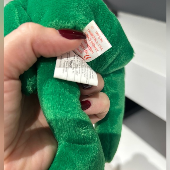 Rare. Ty Erin Beanie Baby with tag errors and stamped tush tag! - Picture 3 of 4